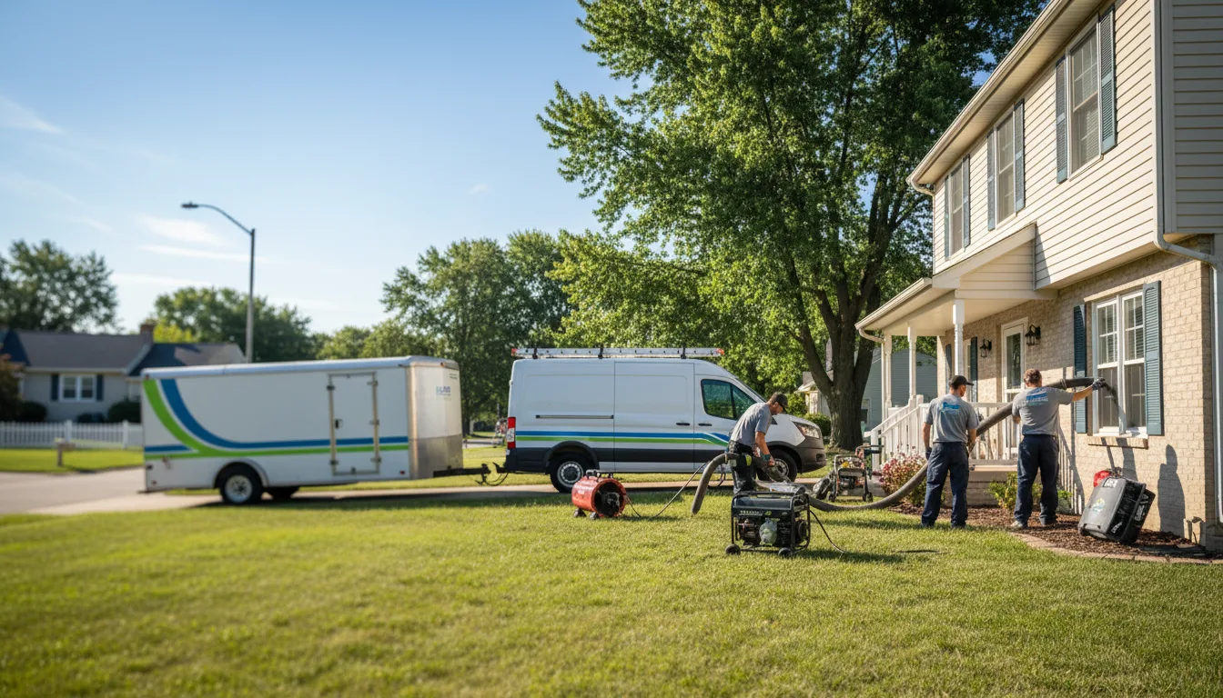 Flooded Basement Restoration And Cleanup With Repair in Avoca, IA near me